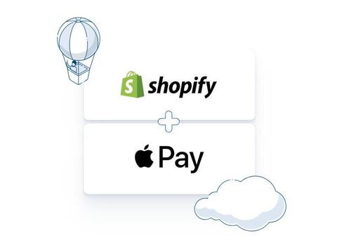 Shopify and Apple Pay on the Web launch artwork